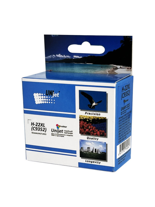 Картридж для ( 22XL) HP DJ 3920/3940 C9352CE (R) Color Unijet