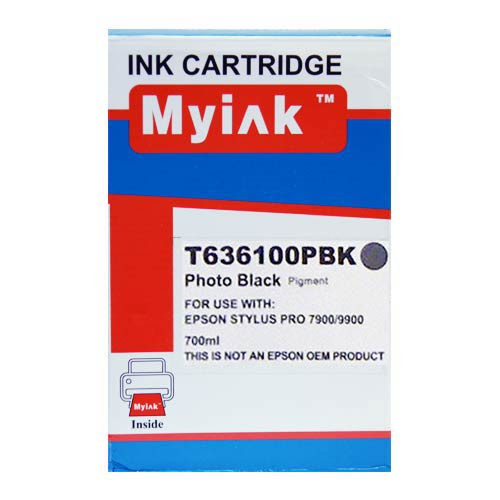 Картридж для (T6361) EPSON St Pro 7900/9900 Photo Black (700ml, Pigment) MyInk