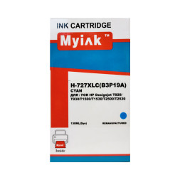 Картридж для (727XL) HP DesignJet T1500/T2500/T920 (B3P19A) Cyan MyInk