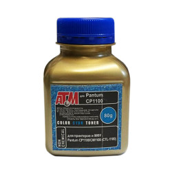 Тонер для  Pantum CP1100/CM1100 (CTL-1100)  (фл,80,синий,NonChem) Gold ATM