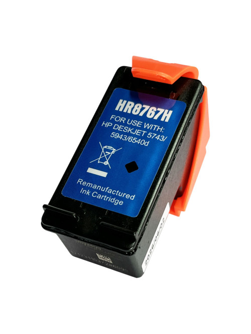 Картридж для (130) HP Photosmart 8153  C8767HE (R) Black (23ml) Unijet