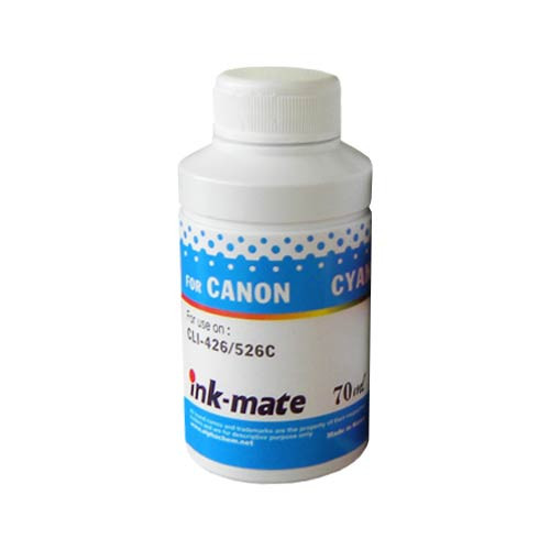 Чернила для CANON CLI-521C (70мл, cyan, Dye) CIM-521C Ink-Mate