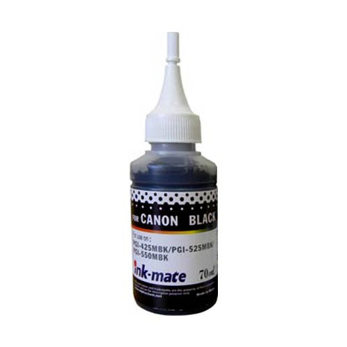 Чернила для CANON PGI-425MBK/ PGI-525MBK/ PGI-550MBK (70мл,black, Pigment ) CIM-720MB Ink-Mate