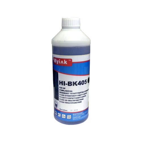 Чернила для  (HP 72, HP 10 HP 11, HP 82, HP 88, HP 727, HP 764) C9403A (1л, matte black, Pigment) HI-BK405 EverBrite™ MyInk