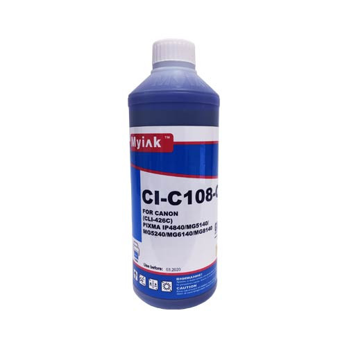 Чернила для CANON CLI-426/526/726C (1л,cyan Dye) CI-C108-C Gloria™ MyInk