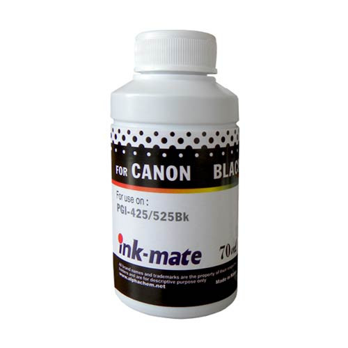 Чернила для canon cli-521bk/cli-8 (70мл, black, dye ) cim-521с ink-mate