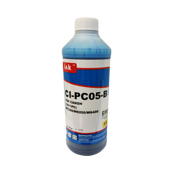 Чернила для CANON imagePROGRAF iPF8400D BCI-1411PC (1л,photo cyan, Dye) CI-PC05-B MyInk