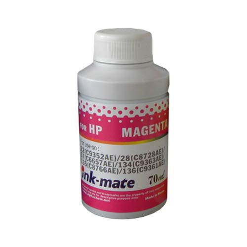 Чернила для HP 22/28/57/134/135/136 (70мл, magenta, Dye) HIM-900C Ink-Mate