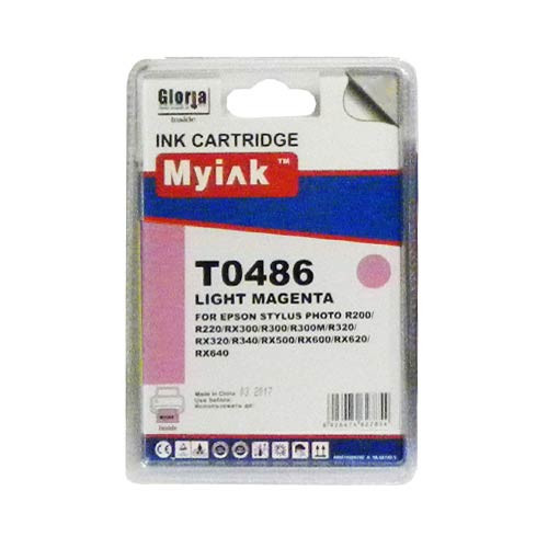 Картридж для (T0486) EPSON R200/300/RX500/600 Light Magenta (16ml, Dye) MyInk
