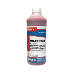 Чернила для EPSON (T6943) SC-T3000/T5000/T7000//T3200/T5200/T7200 (1л, magenta, Pigment) EE694M MyInk