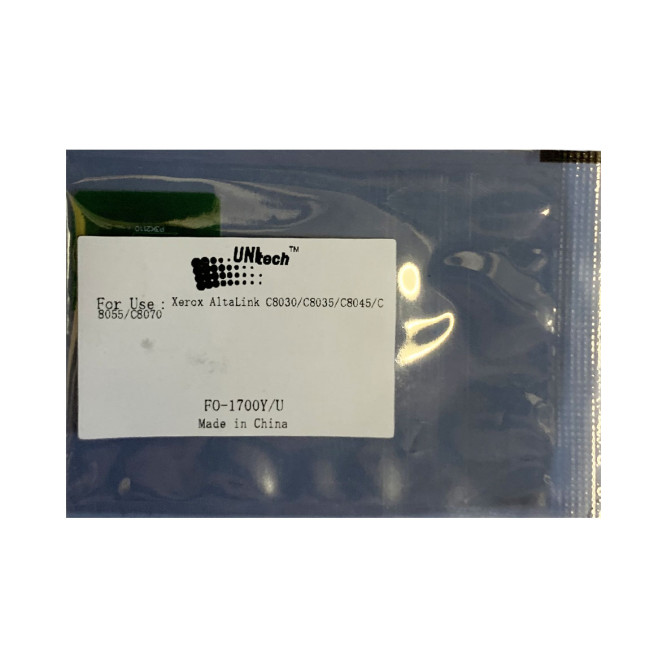 Чип к-жа Xerox AltaLink C8030/C8035/C8045/C8055 (006R01700)  (15K) yellow UNItech(Apex)