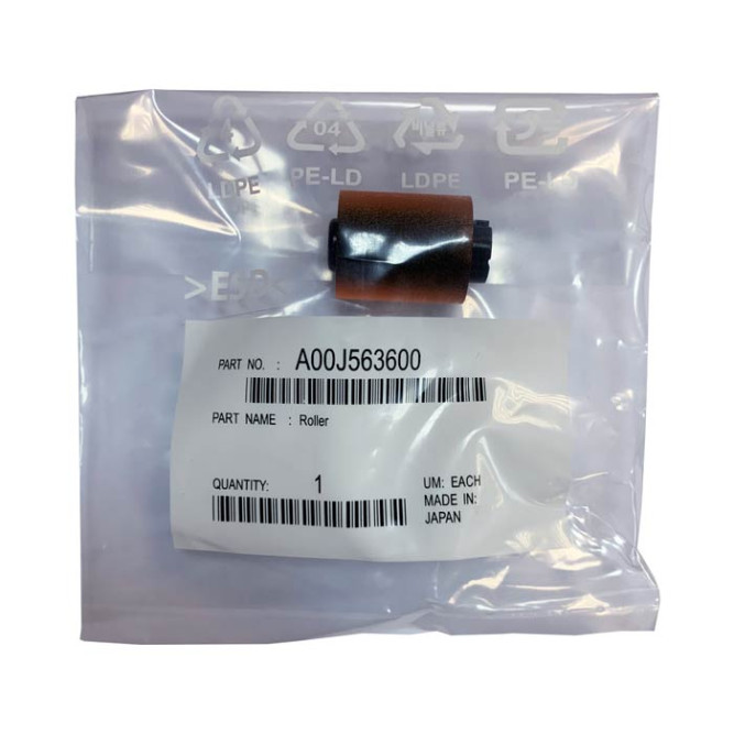 Ролик захвата бумаги (Red) для KONICA MINOLTA bizhub 223/283/363/423/C220/C224/C364 (A00J563600) OEM TYPE