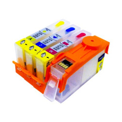 Набор картриджей ПЗК (920) для HP Officejet 6000/6500/7000/7500 / chip/ 4 шт Re-HP920 (БЕЗ ЧЕРНИЛ) IST