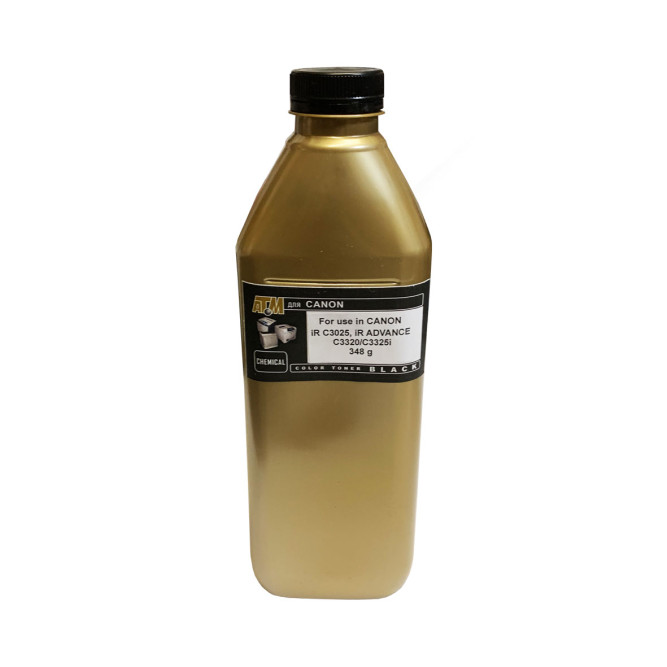 Тонер для CANON iR C3025, iR ADVANCE C3320/C3325i (фл,348,черный ,Chemical ) Gold ATM