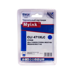 Картридж для CANON CLI-471 XLC PIXMA MG7740/6840/5740 Cyan MyInk