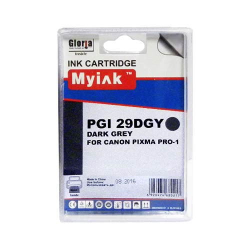 Картридж для CANON PGI-29DGY PIXMA PRO-1 Dark Grey MyInk