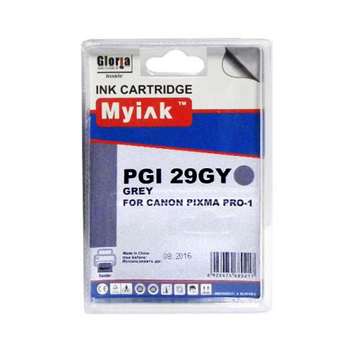 Картридж для CANON PGI-29GY PIXMA PRO-1 Grey MyInk