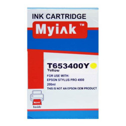 Картридж для (T6534) EPSON St Pro 4900 Yellow MyInk
