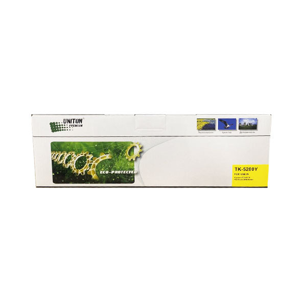 Тонер-картридж для (TK-5280Y) KYOCERA ECOSYS P6235/M6635 (11K) желтый Premium GREEN LINE (Eco Protected)