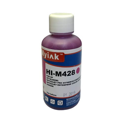 Чернила для HP (971/980) Officejet Pro X576/X476/X551 (100мл,magenta,Pigment) HI-M428 EverBrite™ MyInk