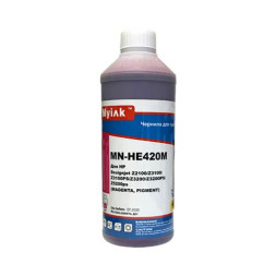 Чернила для HP ( 70) C9453A Z2100, Z3100, Z3100PS, Z3200, Z3200PS, Z5200ps (1л,magenta, Pigment) HE420M MyInk