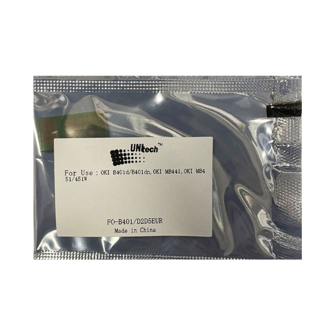 Чип к-жа OKI B401/MB441/451 (2,5K) (type R) UNItech(Apex)