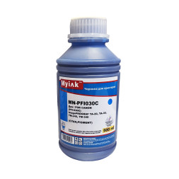 Чернила для CANON imagePROGRAF TM-240/TM-340 (PFI030C) (500мл,cyan,Pigment) MyInk