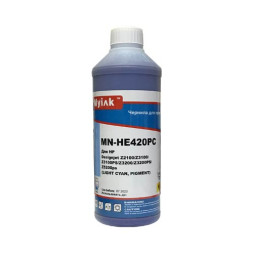 Чернила для HP ( 70) C9390A Z2100, Z3100, Z3100PS, Z3200, Z3200PS, Z5200ps (1л,light cyan, Pigment) HE420PC MyInk