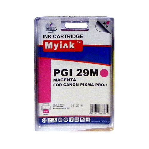 Картридж для CANON PGI-29M PIXMA PRO-1 Magenta MyInk.