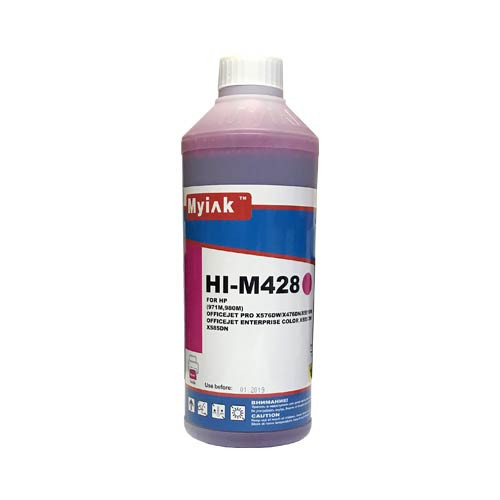 Чернила для HP (971/980) Officejet Pro X576/X476/X551 (1л,magenta,Pigment) HI-M428 EverBrite™ MyInk