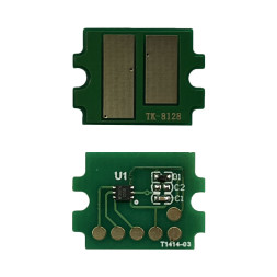 Чип к-жа (TK-8128 C) Kyocera M8130cidn (8K, CHN) cyan JT