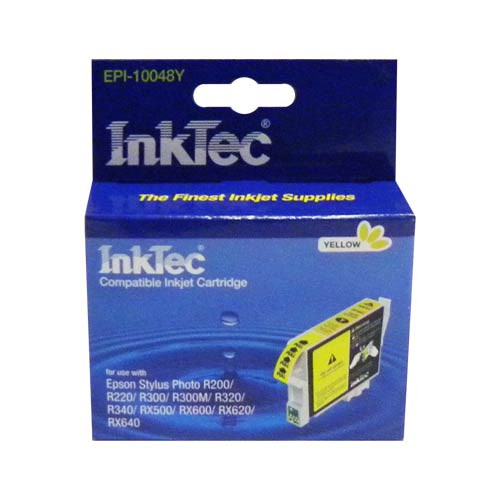 Картридж для (T0484) EPSON R200/300/RX500/600 Yellow InkTec