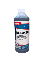 Чернила для EPSON  L4260/L14150/L6290/L6270/ L6291/ L4266/wf-c5290/WP4015/M100/M105/ M200/K-101 (1л,  black, Pigment) EI-BK808 EverBrite™ MyInk