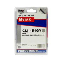 Картридж для CANON CLI-451 XLGY PIXMA MG6340/7140 Grey (12ml, Dye) MyInk