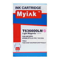 Картридж для (T6366) EPSON St Pro 7900/9900 Light Magenta (700ml, Pigment) MyInk