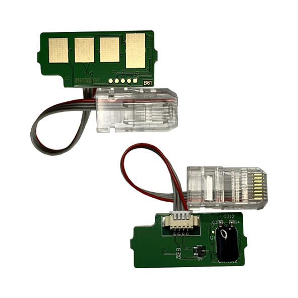Чип к-жа HP LJ Managed MFP E77822/E77825/E77830 (32K, шлейф) W9042MC yellow  UNItech(Apex)