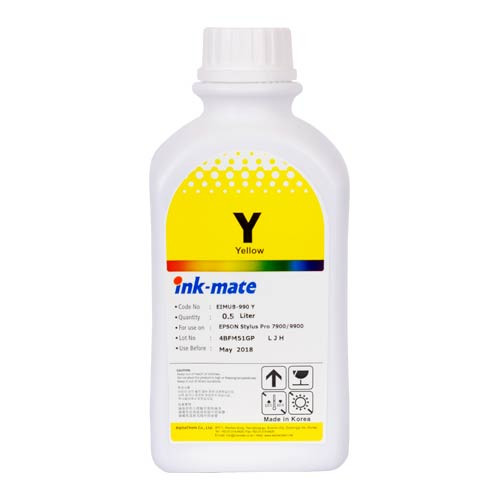 Чернила для EPSON (T6364) St Pro 7900/9900 (500мл, yellow,Pigment) EIM-990Y Ink-Mate