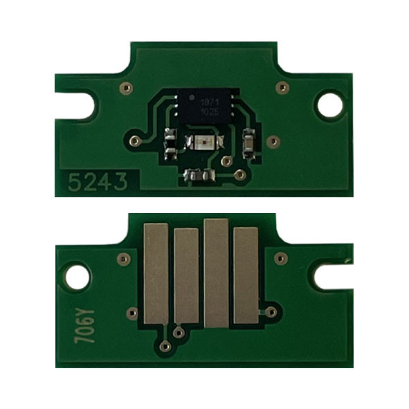 Чип к-жа (PFI-706Y) Canon IPF W8300/8400/9400 yellow UNItech(Apex)