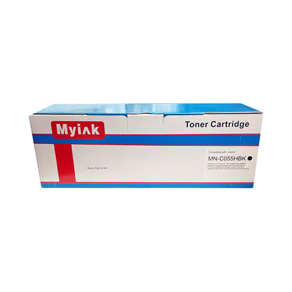 Картридж для CANON LBP-663/664/MF746/742/744 Cartridge 055H  черный (7.6K, псевдоЧип )  MyInk