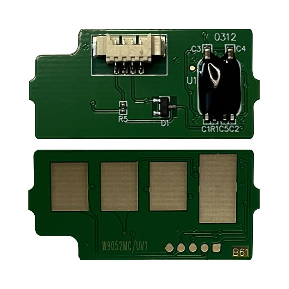 Чип к-жа HP LJ Managed MFP E87640/E87650/E87660 (52K,шлейф) W9052MC yellow  UNItech(Apex)