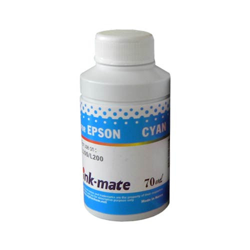 Чернила для EPSON (T6642) L100/ L200 (70мл, cyan, Dye) EIM-200C Ink-Mate