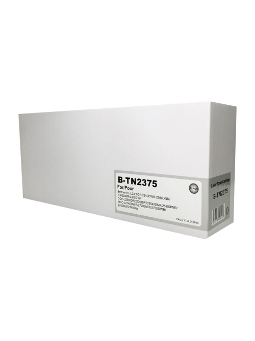 Картридж для BROTHER HL-L2300/2340/DCP-L2500/2520/MFC-L2700 TN-2375 (2,6K) (compatible)
