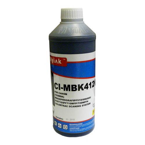 Чернила для canon imageprograf ipf8400d bci-1411mbk (1л,matte black,pigment) ci-mbk412 v.1  everbrite™ myink