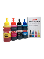 Чернила универсальные MyInk для Brother (c) водные (Dye), комплект 4 цвета по 100 мл