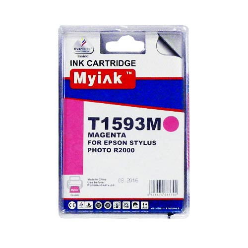Картридж для (T1593) EPSON St Photo R2000 Magenta (18,4ml, Pigment) MyInk