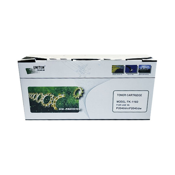 Тонер-картридж для (TK-1160) KYOCERA P2040DN/P2040DW (7,2K,TG-50  MURATA) UNITON Premium GREEN LINE (Eco Protected)