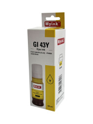 Чернила для CANON GI-43Y ( 60мл, контейнер,yellow Dye) для PIXMA G540/G640 GI43Y MyInk