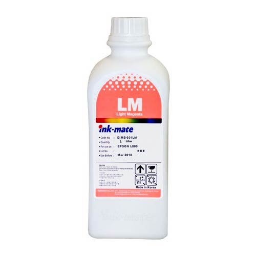 Чернила для EPSON (T6736) L800 (1л, light magenta, Dye) EIM-801LM Ink-Mate