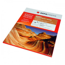Фотобумага для струйной печати глянцевая А3,210 г/м2, 20л, AGFA