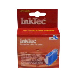 Картридж для CANON CLI-8C PIXMA IP-4200/5300/Pro 9000 Cyan InkTec